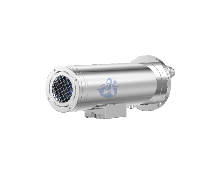 Explosion proof thermal camera enclosure for Vessel CCTV