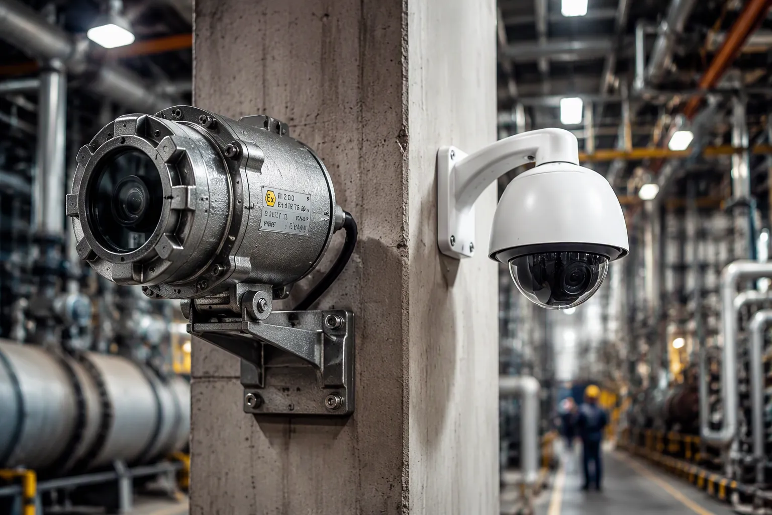 Explosion Proof vs Standard Security Cameras Key Differences