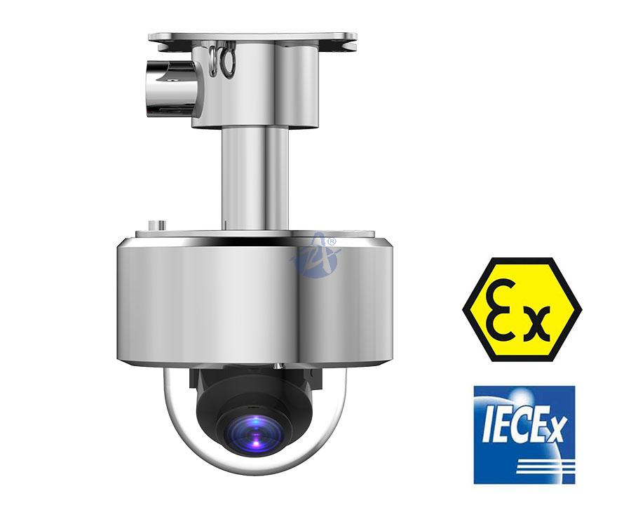 CZ6404 Series 4MP IR Fixed-focal Explosion Proof Mini Dome Camer